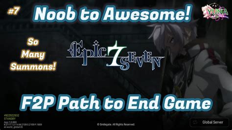 Noob To Awesome F P Path To Endgame In Epic Seven Moonlight Selective