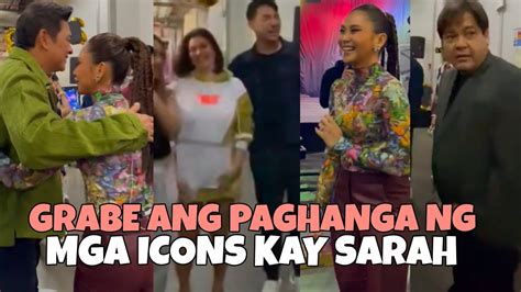 Icons Ng Asap Grabe Ang Respeto Kay Sarah Pinipilit Ang Popstar Na