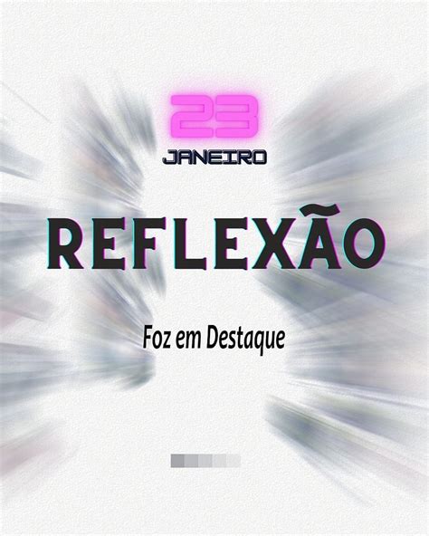 Reflex O De Janeiro Foz Em Destaque