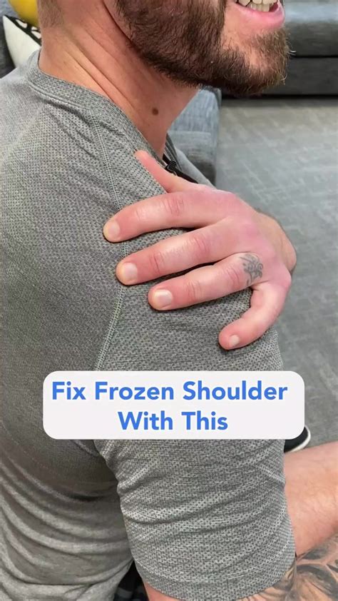 Frozen Shoulder Stretches for Pain Relief