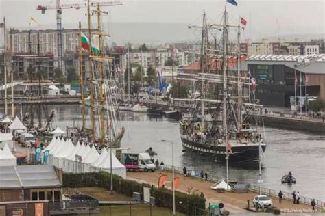 Les Grandes Voiles du Havre das große französische Treffen von