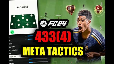 The Best 4334 Custom Tactics To Attack In Ea Fc 24 W 85 X3 Pack🤠