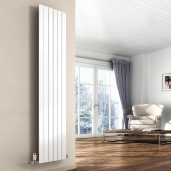 Reina Flat White Vertical Designer Radiator Sizes