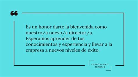 Mensajes De Bienvenida Para Nuevos Empleados Jefes O Compa Eros