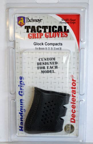 Pachmayr Tactical Grip Gloves Glock Compacts 19 23 25 32 38 Ebay