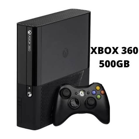 Console Xbox 360 Super Slim 500gb 3 jogos em Promoção na Americanas