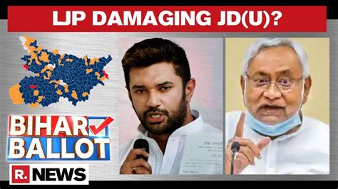 Bihar Exit Poll 2020 Ljp Projected To Damage Jd U In At Least 25 To 30 Seats As Per Jan Ki