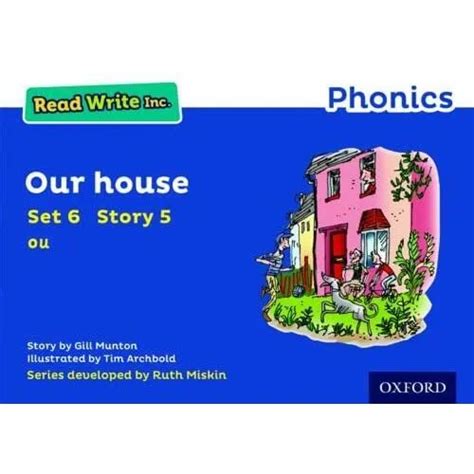 Read Write Inc Phonics Blue Set Storybook Our Hou Paperback New