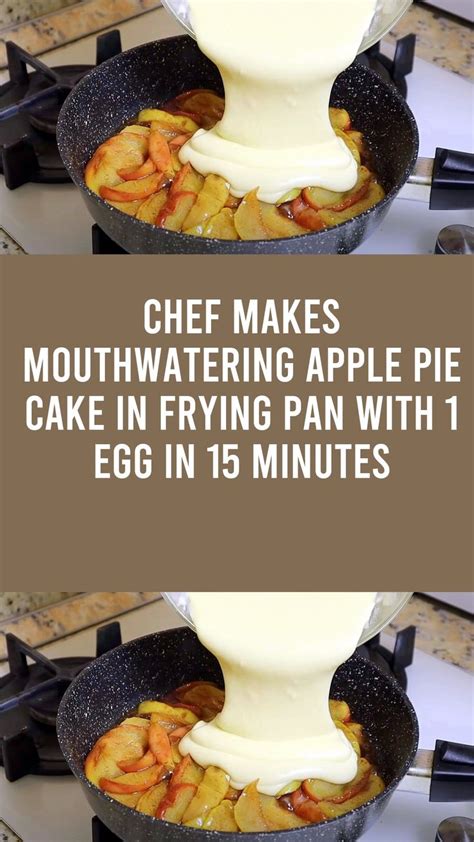 Two Pictures Showing How To Make An Ice Cream Cake In Frying Pan With 1