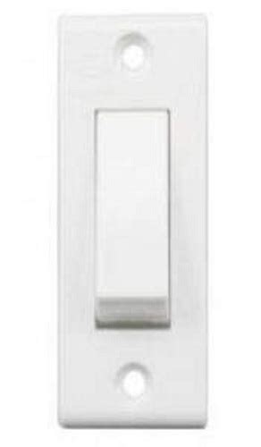 White Wall Mounted Shock And Heat Resistant 6 Plastic Electrical