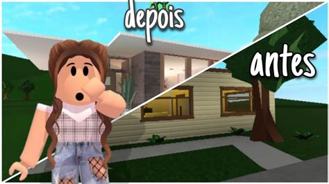 Roblox Reformando A Casa Inicial Do Bloxburg Vih Gamer YouTube