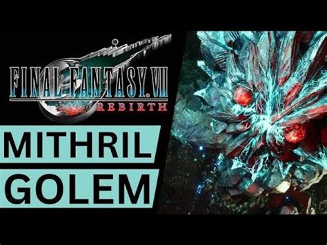 FINAL FANTASY VII REBIRTH Mithril Golem Auf Schwer Hard Mode Besiegen