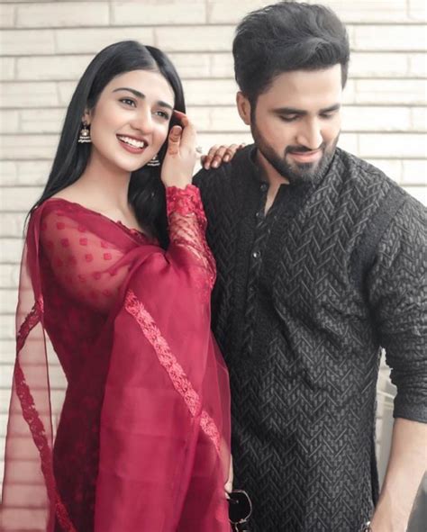 Newly Wed Sarah Khan And Falak Shabir Celebrates Their First Eid