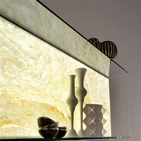 E-Light Stone System by Elite Stone, Backlit Onyx and Marble