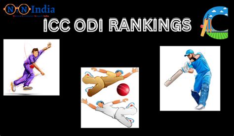 ICC ODI Ranking 2023 Top 10 Batsman Bowler Teams List Sarkari Rojgar