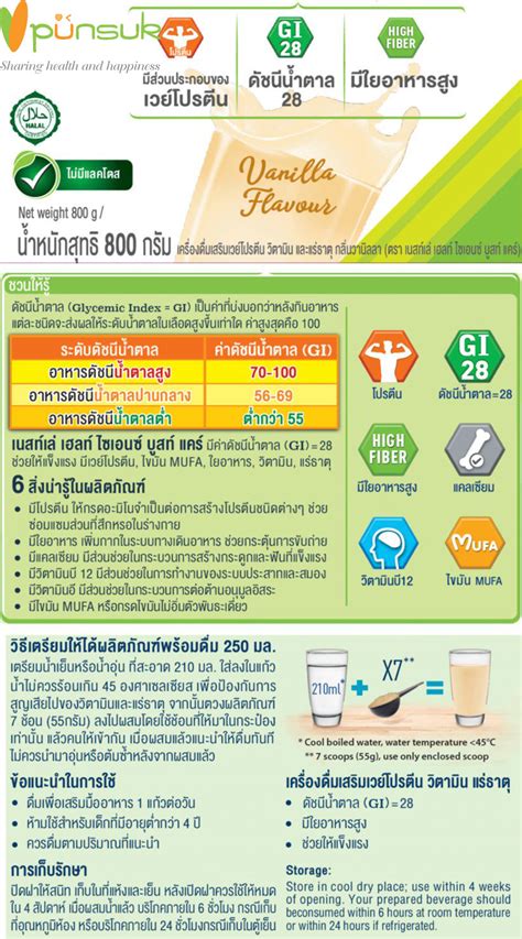 Nestle Boost Care เนสท์เล่ บูสท์ แคร์ 800g สำหรับผู้สูงอายุ น้ำตาลต่ำ