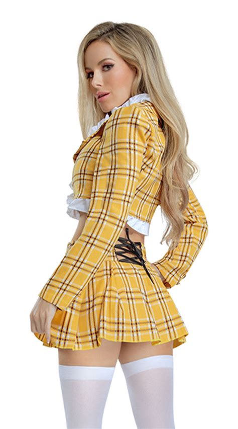 Get A Clue Costume Yellow School Girl Costume