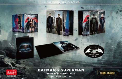 Batman V Superman Remastered Un Steelbook Hdzeta Maj Visuels Des