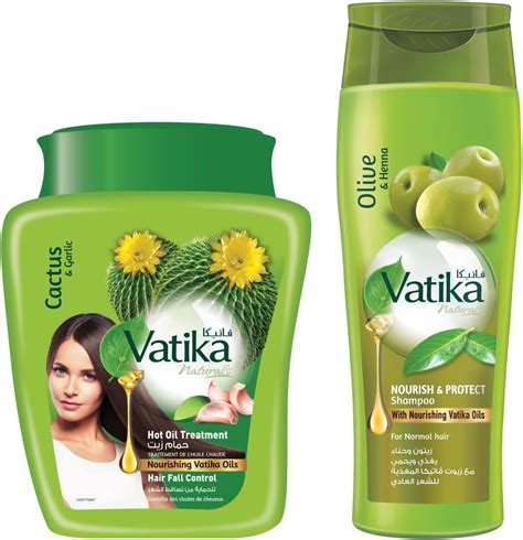 Vatika Naturals Hot Oil Treatment With Nourish And Protect Shampoo Natural And Herbal For