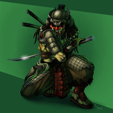 Art Of Astrozerk Samurai Predator Samurai Predator