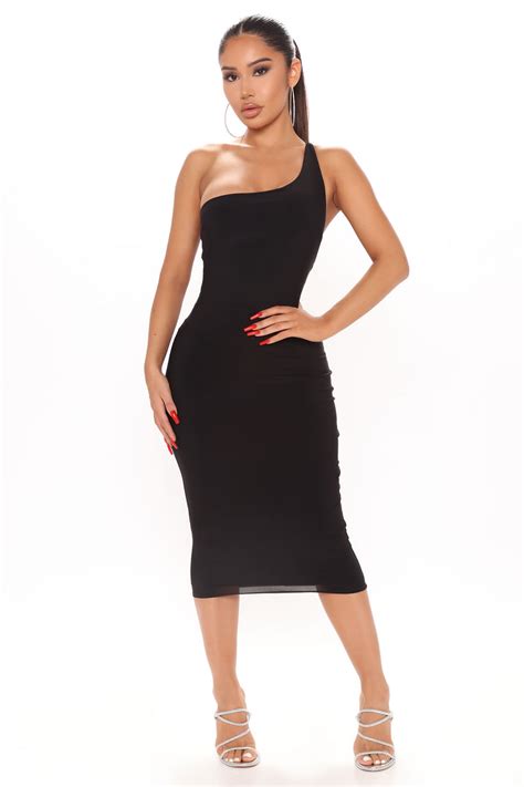 One Last Time Midi Dress Black Fashion Nova Dresses Fashion Nova