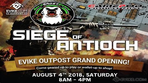 Evike Siege Of Antioch Airsoft Gameplay At Gamepod Combat Zone 1