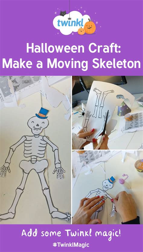 Make A Moving Skeleton To Enhance Your Teaching On The Funny Bones Book