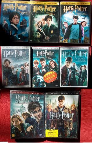 Dvd Coleção Harry Potter Todos Os Filmes Duplos Lacrados