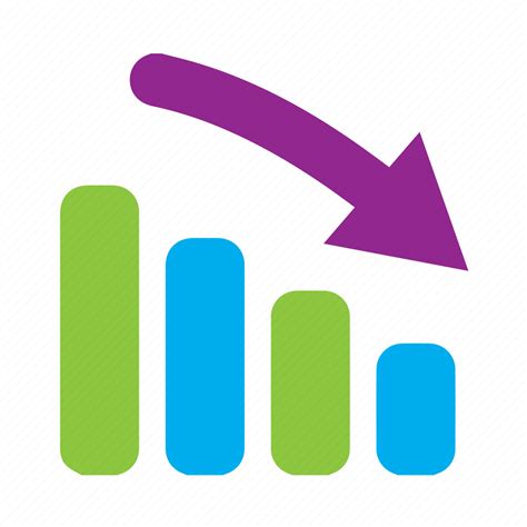 Downward Graph Sales Stats Trend Icon Download On Iconfinder