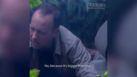 Im A Celebrity Fans Slam Show As Matt Hancock Shamelessly Promotes His