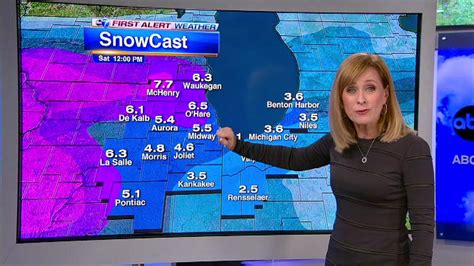 Chicago Weather Winter Storm Warning In Effect Friday