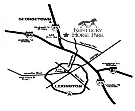 Kentucky Horse Park Map