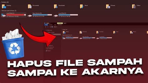 Cara Mudah Hapus File Sampah Cache Sampai Ke Akarnya Di Win10 Win11