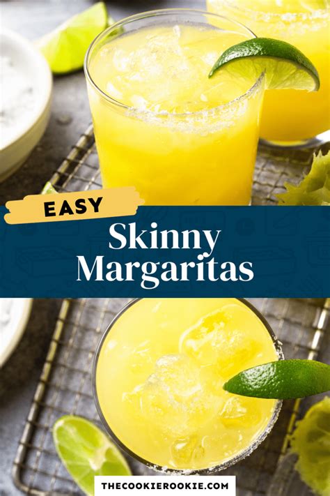 Skinny Margarita Recipe The Cookie Rookie