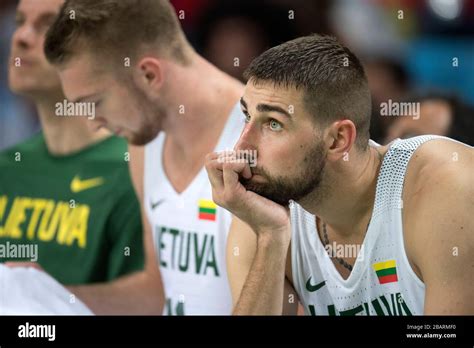 Lithuanian Basketball Player Jonas Valanciunas Stock Photo Alamy