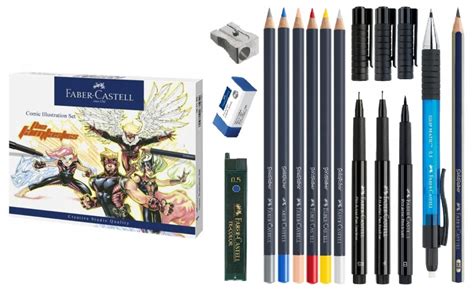 Zestaw Do Rysowania Komiks W Element W The Famazings Faber Castell