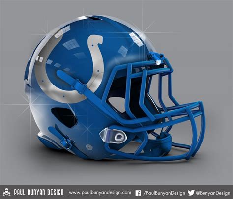 Indianapolis Colts Football Helmets Nfl Football Helmets Cool