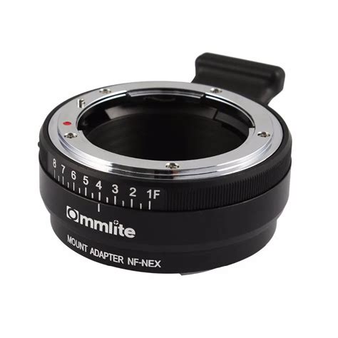 Commlite Lens Mount Adapter W Aperture Dial For Nikon F Af S G Lens To