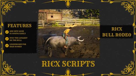 Redm Script Ricx Bull Rodeo Redem Rp Vorp Qbr Qr Rsg Script