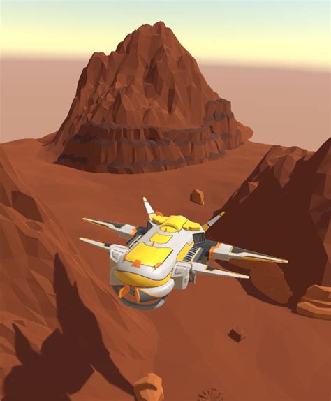 Sci Fi Spaceship Gamedev Market