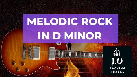 Intense Melodic Rock Backing Track In D Minor Bpm Youtube