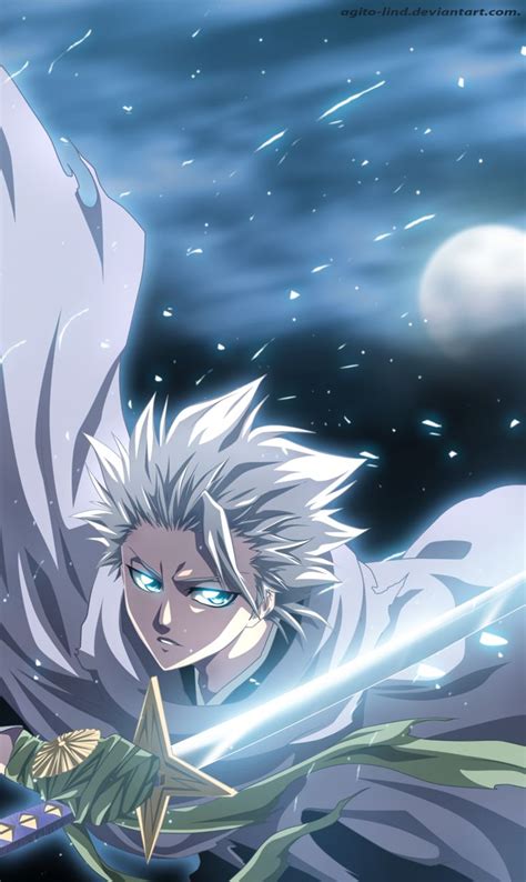 Toshiro Hitsugaya By Agito Lind On Deviantart Bleach Anime Art