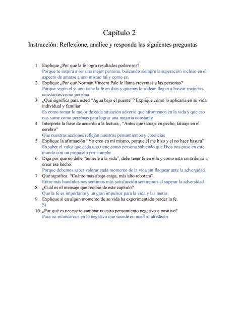 Por Que Algunos Pensadores Positivos Autoevaluaci N Cap Cap Tulo