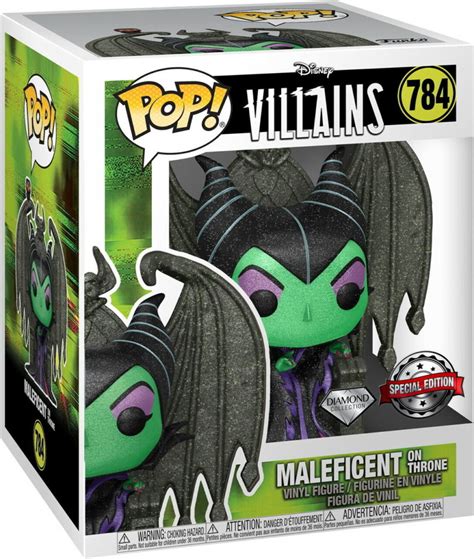 Funko Pop Disney Villains Mal Fique Maleficent On Throne Diamond