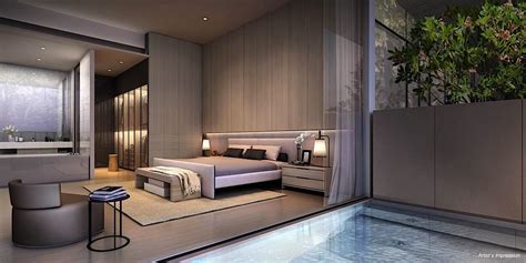 Cluny Park Residence Modern Bedroom Suite Singapore Scda