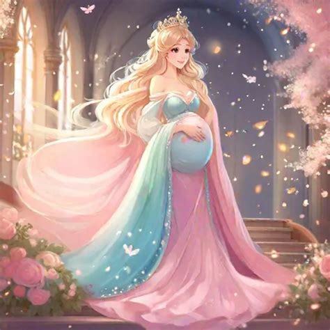 Pregnant Cinderella And Fairy Godmother Openart