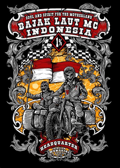 Banjarnegara Scooter Club Anniversary Tshirt Design Artofit