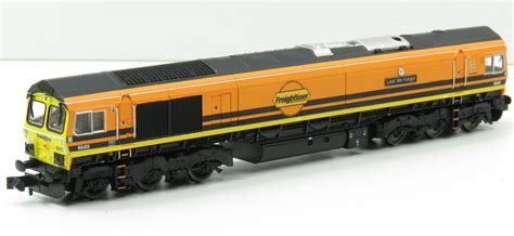 Dapol 2d 007 013 Class 66 66 413 Lest We Forget Freightliner Orange Black Livery Dcc Ready N