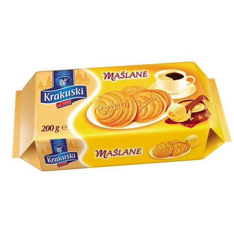 Herbatniki KRAKUSKI maślane 200g dlabiura24 pl