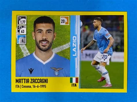 FIGURINE CALCIATORI PANINI 2021 22 2022 N 252 Mattia Zaccagni LAZIO EUR